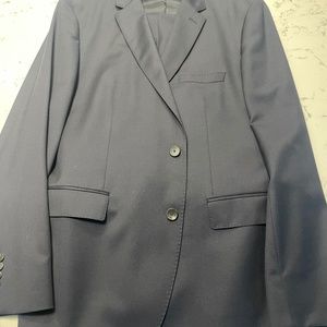 Like New Blue Hugo Boss Suit Made In Italy